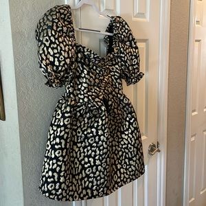 Super cute Buddy Love black/gold dress size small